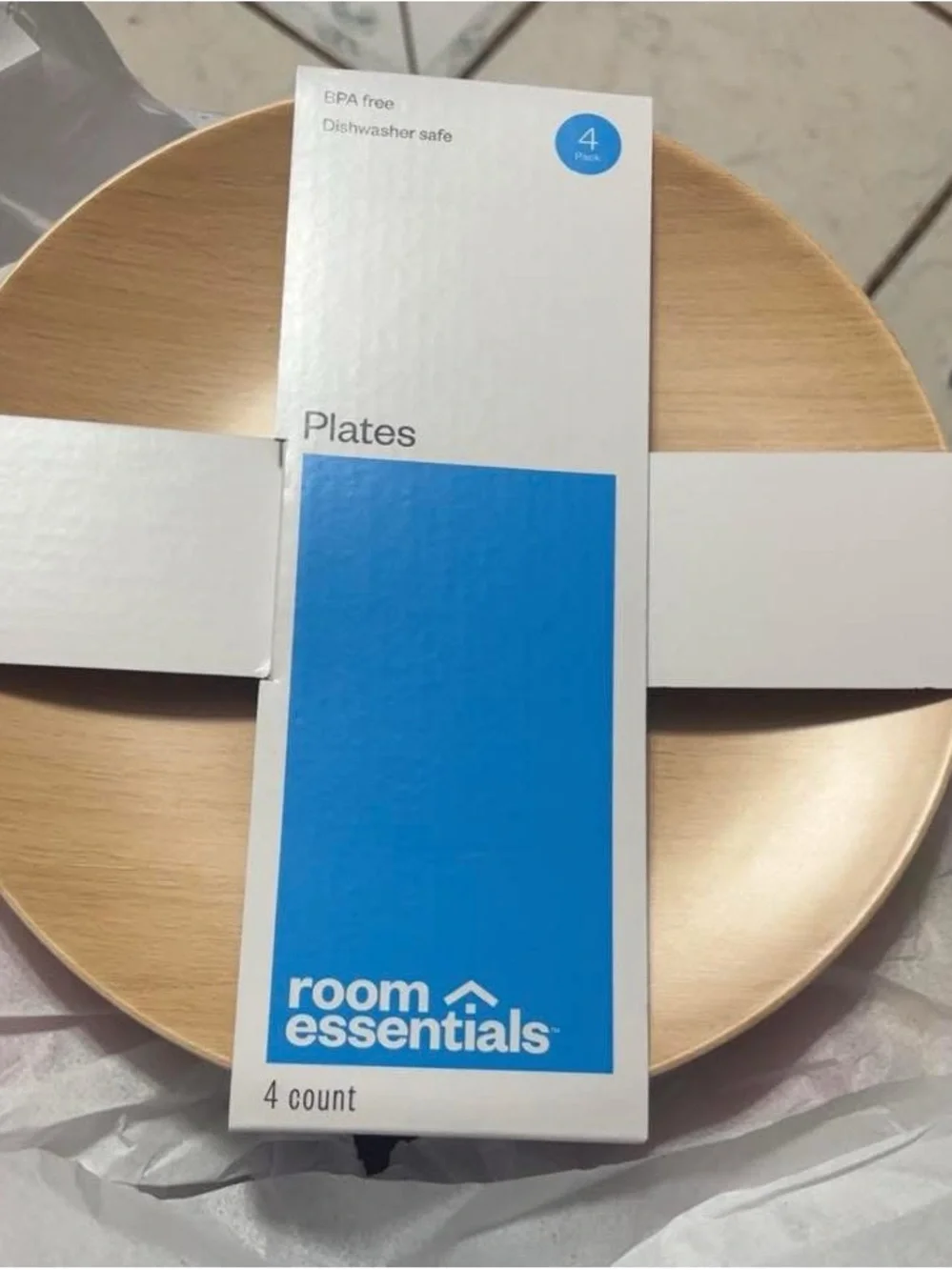 Target Beige Eco-Friendly Disposable Plates